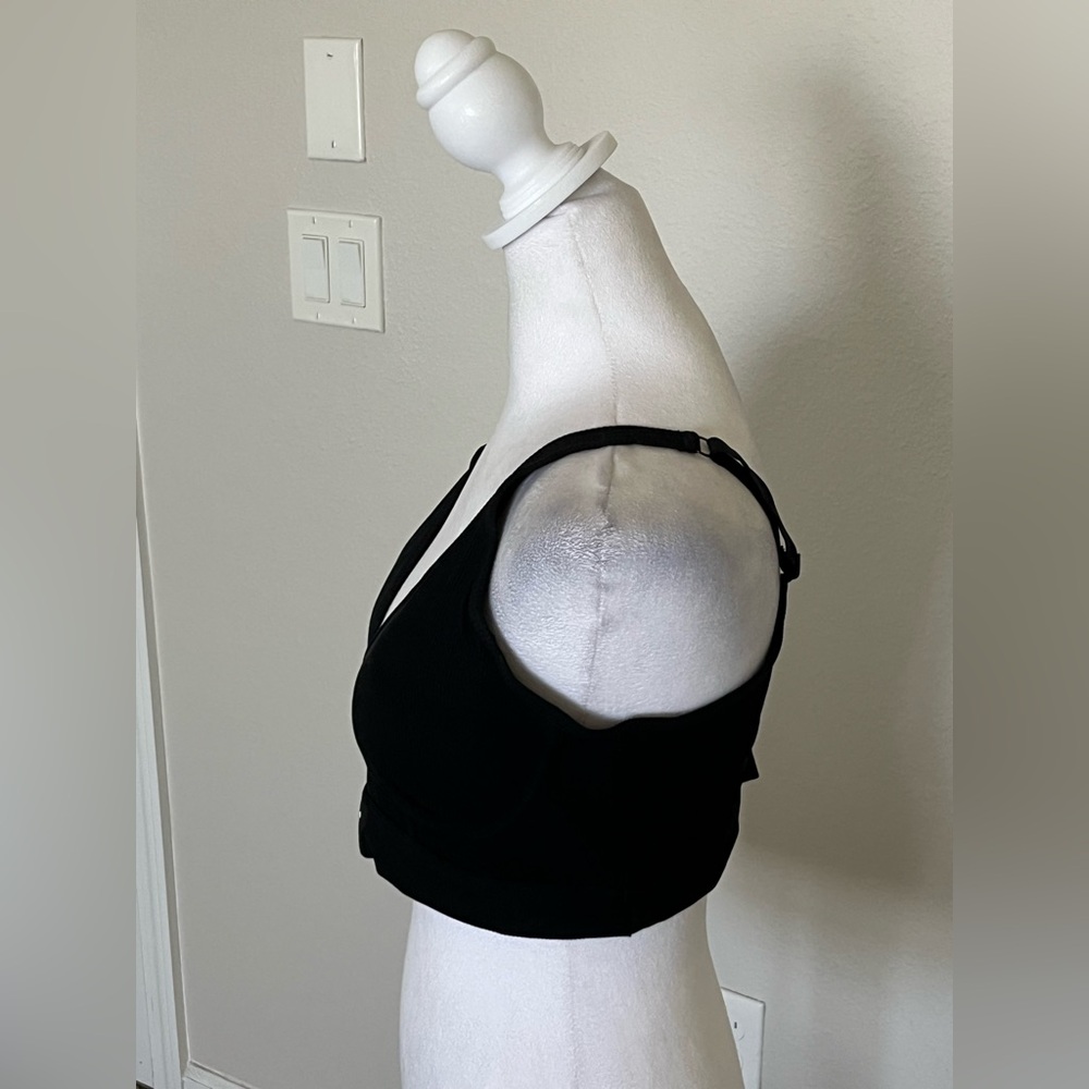 NWT Adidas Black Plunge Brami Size XXL - Picture 4 of 10